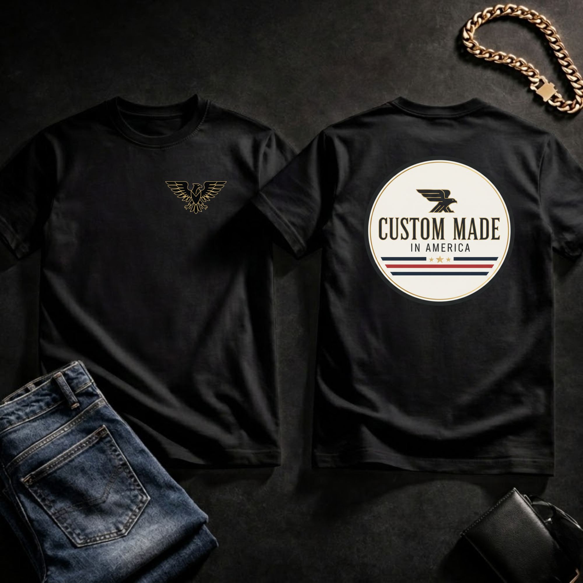 Custom Made In America T-Shirt