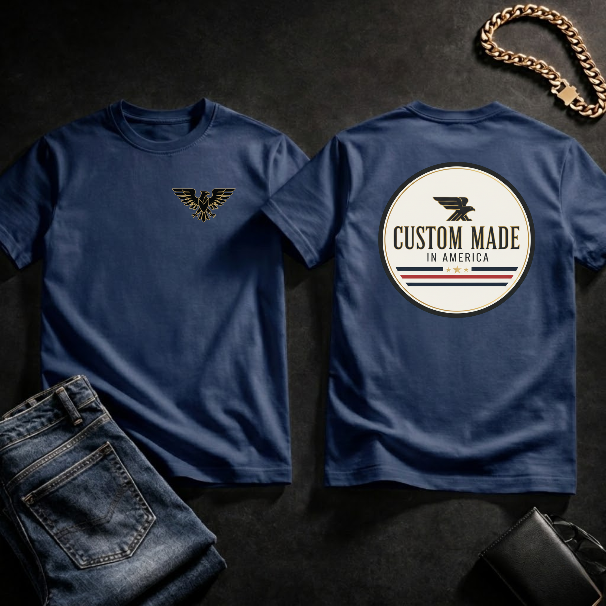 Custom Made In America T-Shirt