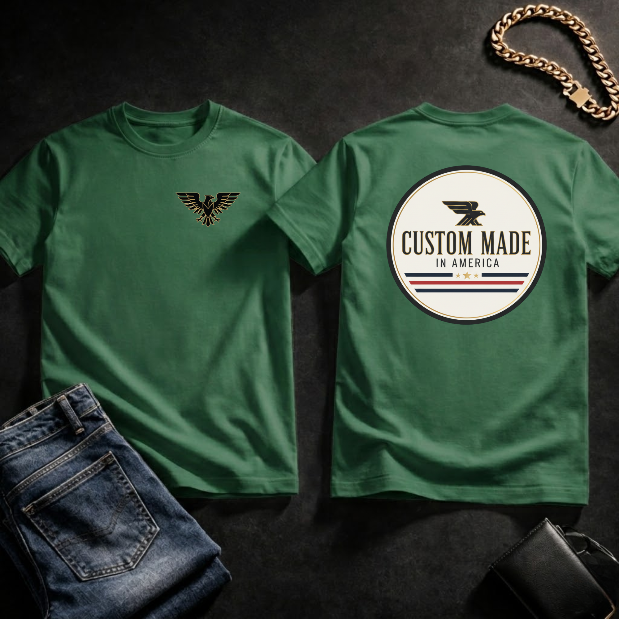 Custom Made In America T-Shirt