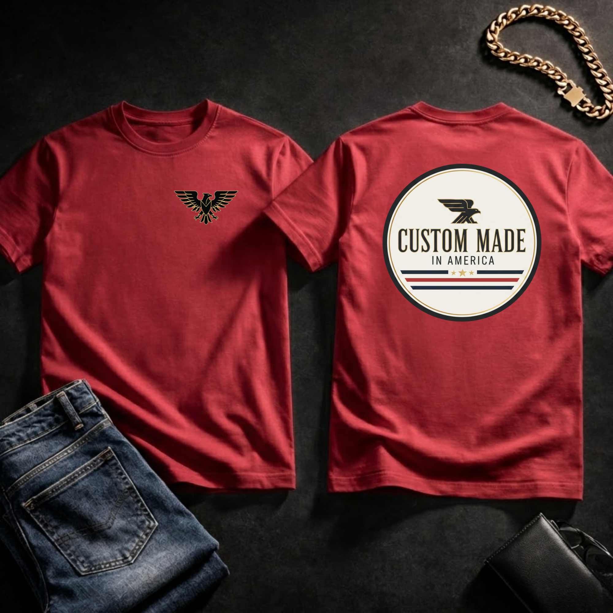 Custom Made In America T-Shirt