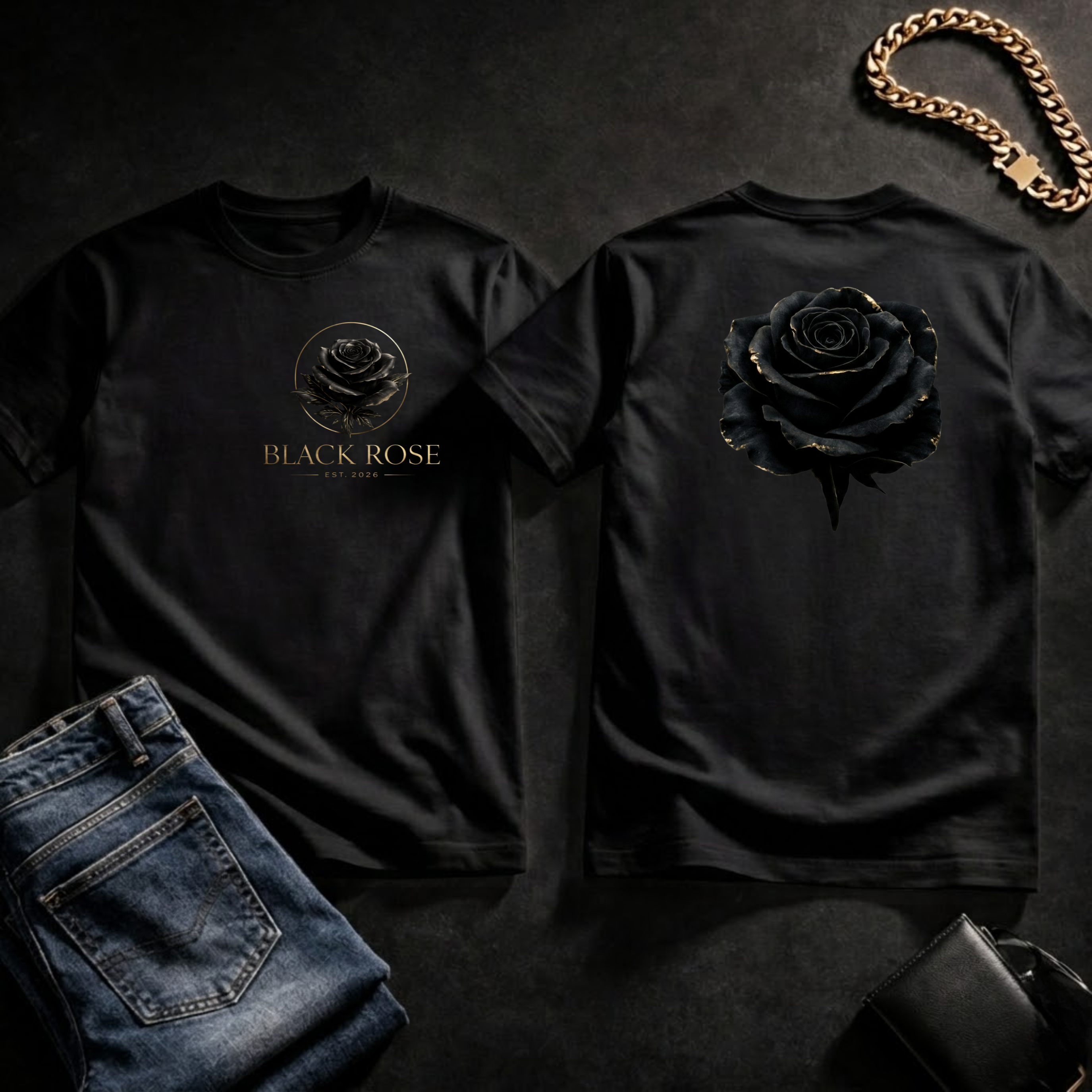 Black Rose T-Shirt