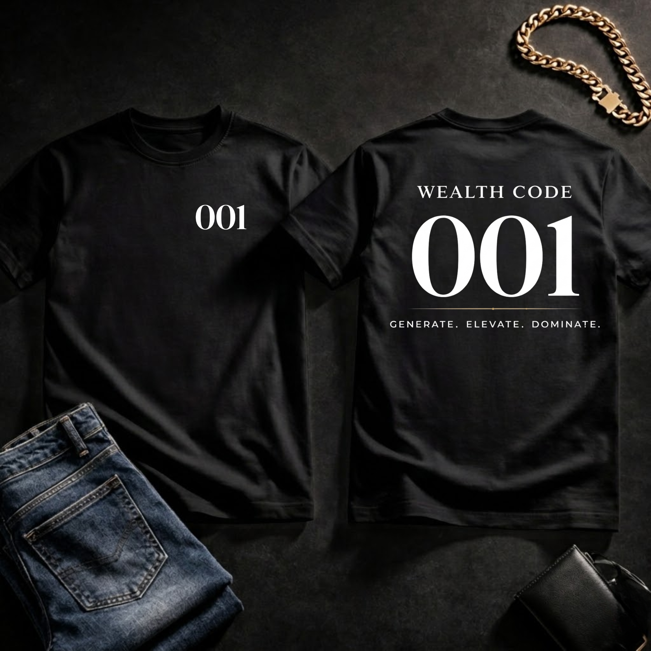 Wealth Code 001 T-Shirt