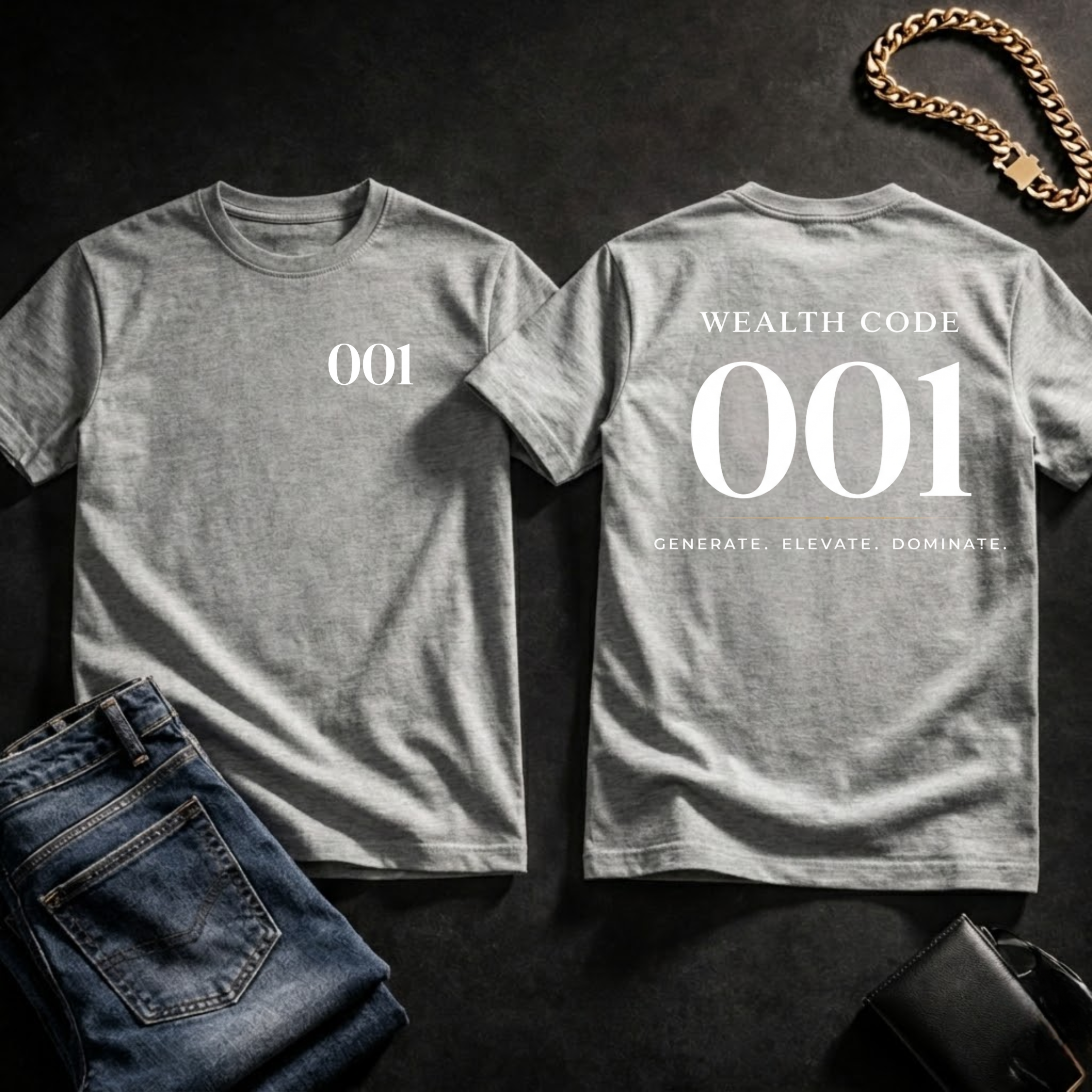 Wealth Code 001 T-Shirt